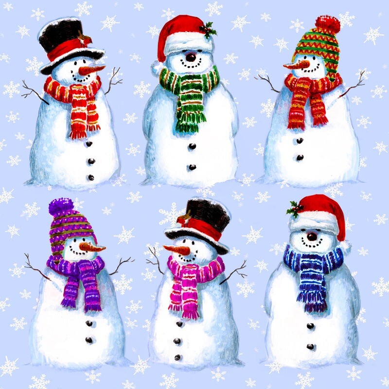 Six Snowmen