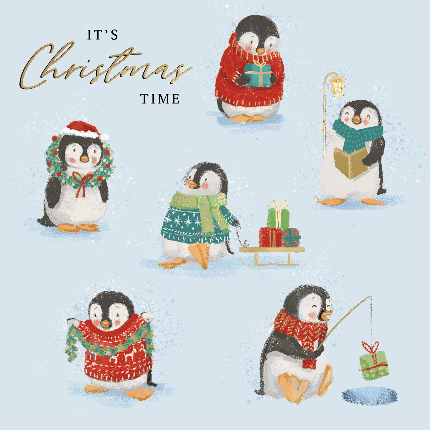 Five Penguins