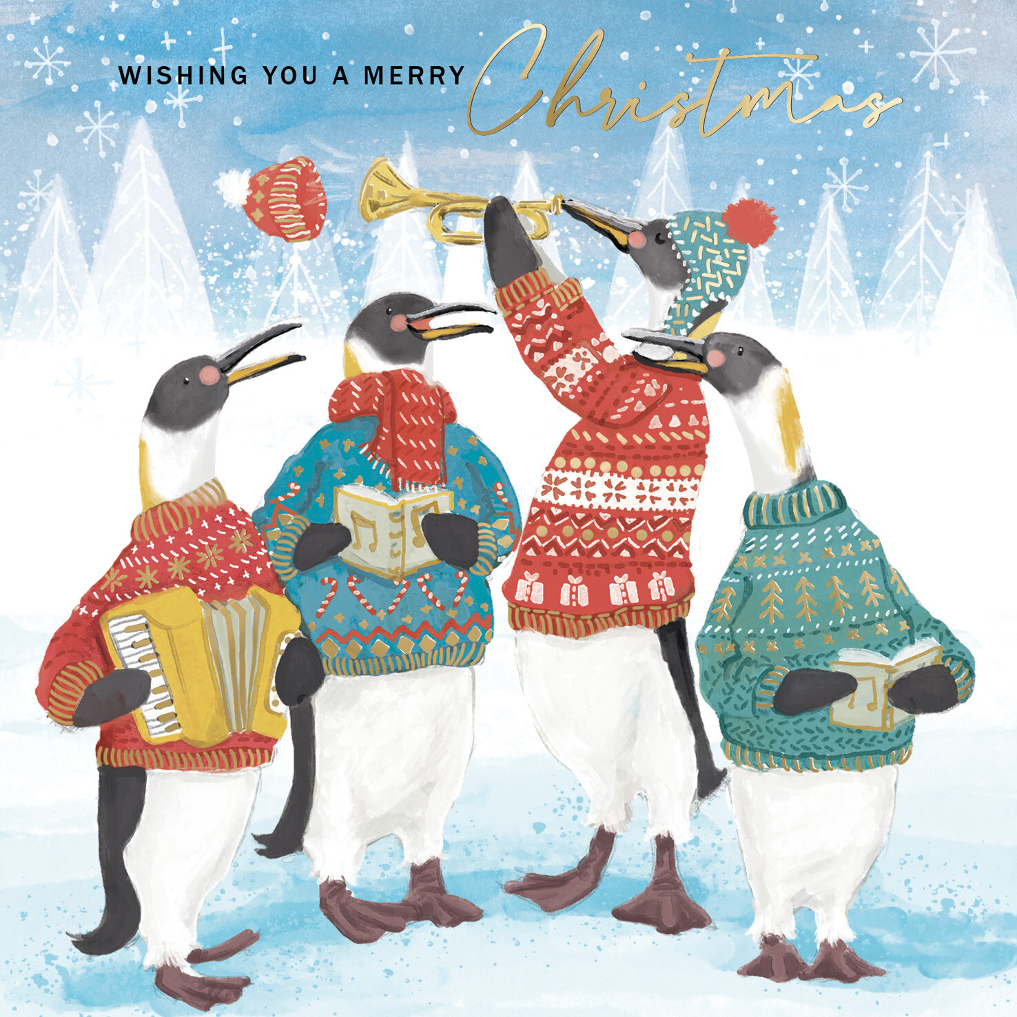 Penguin Carolling
