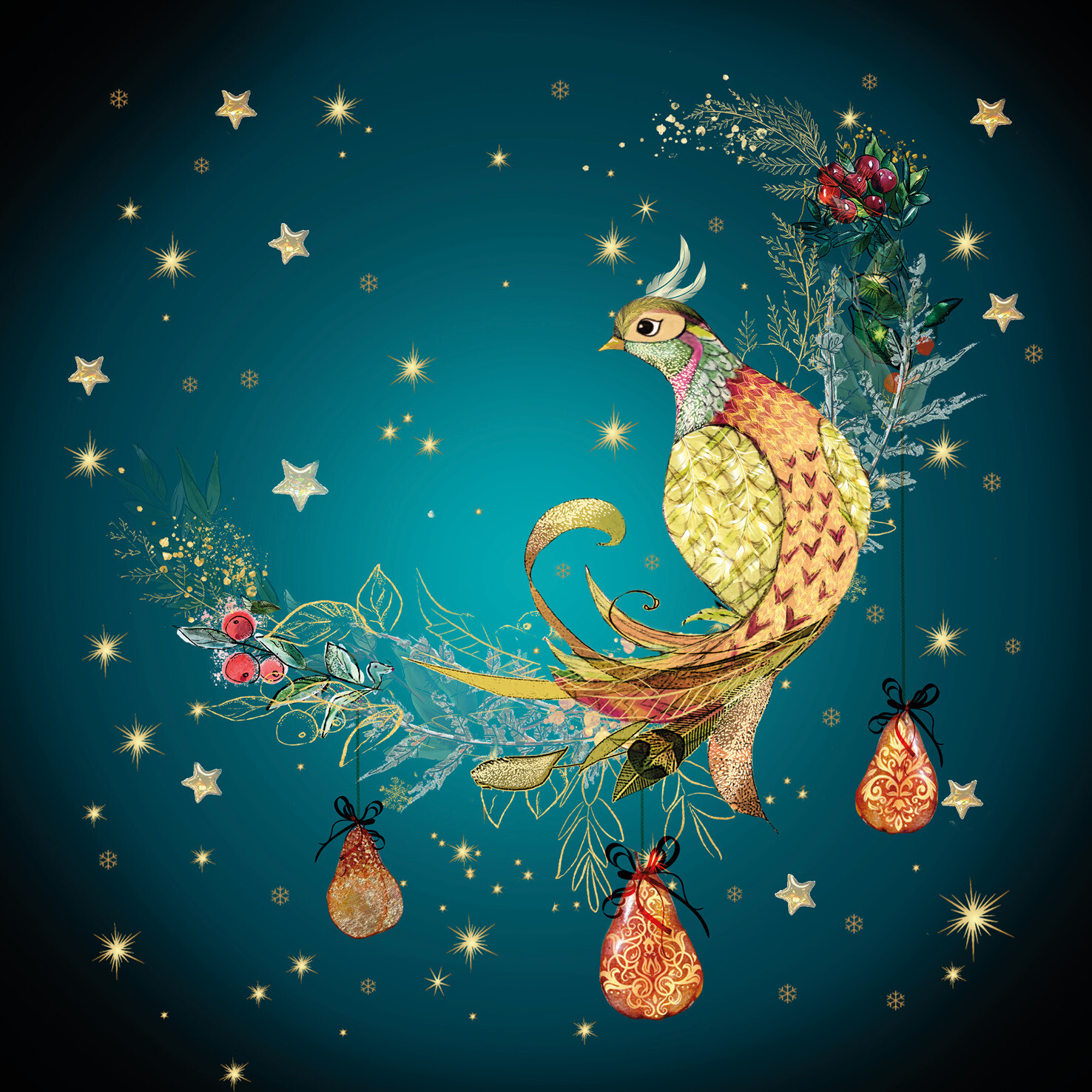 Rose Gold Partridge