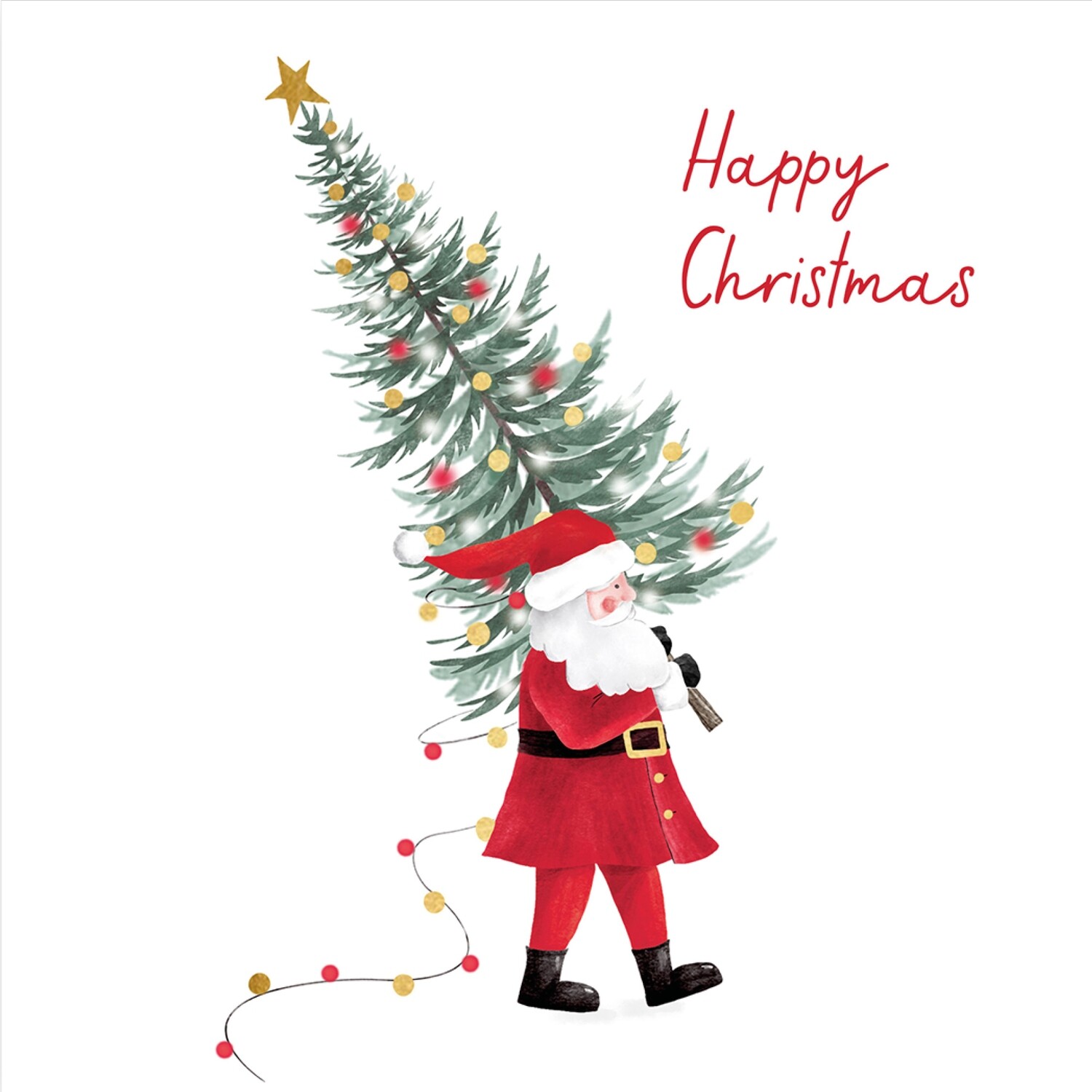 Santa&#39;s Christmas Tree