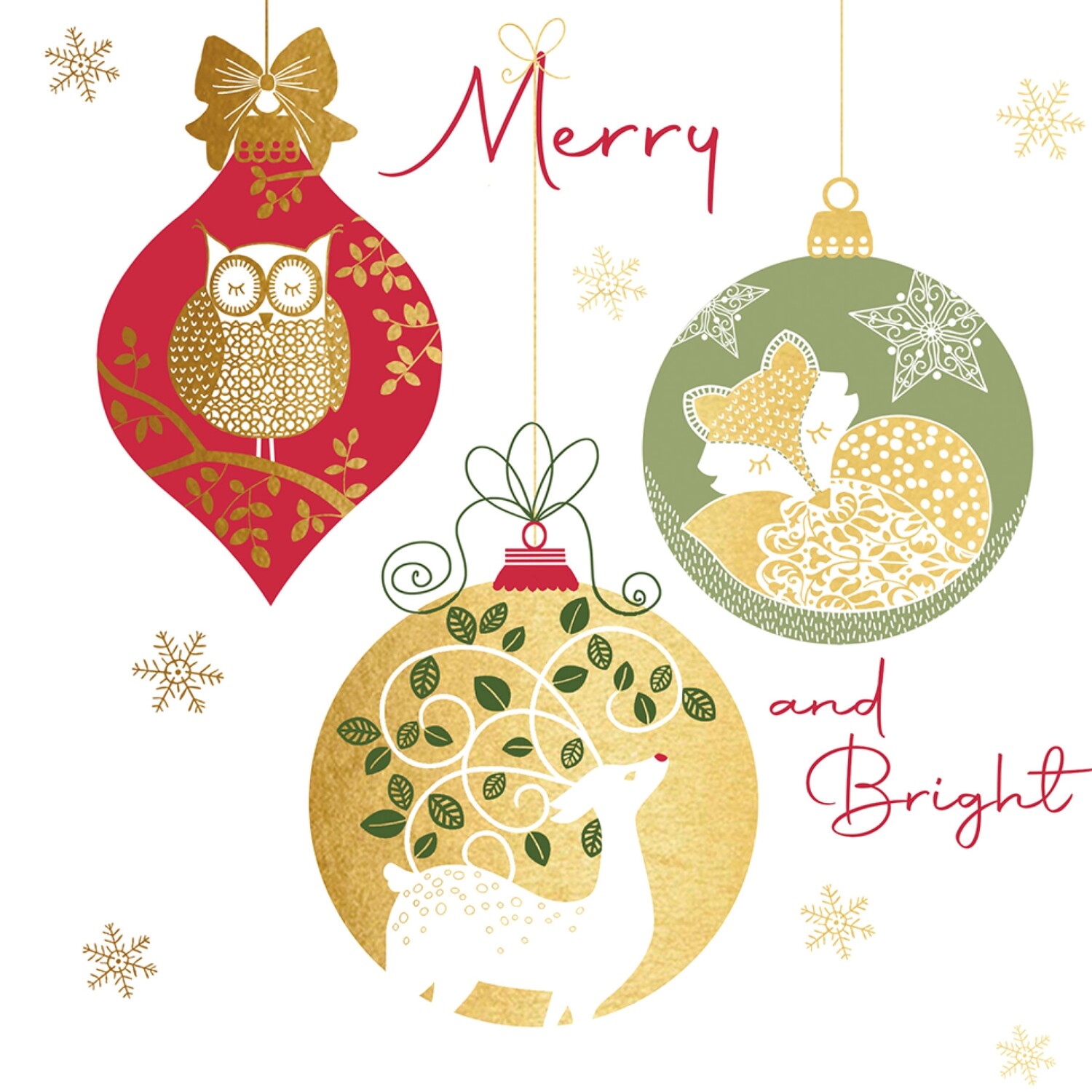 Merry and Bright Baubles