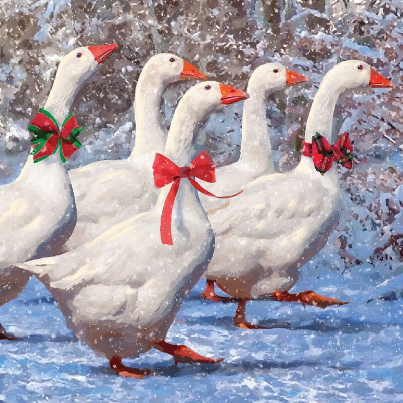 Five Geese