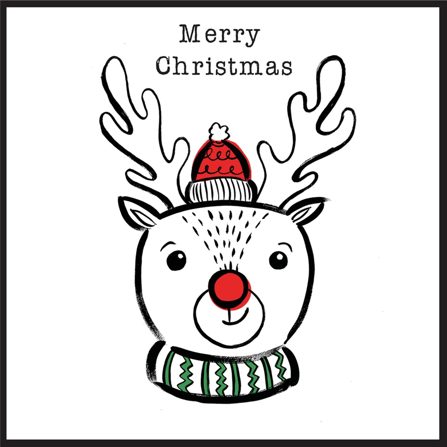 Reindeer Scarf