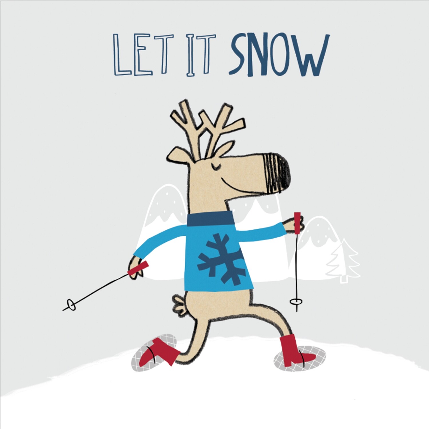 Let it Snow Deer