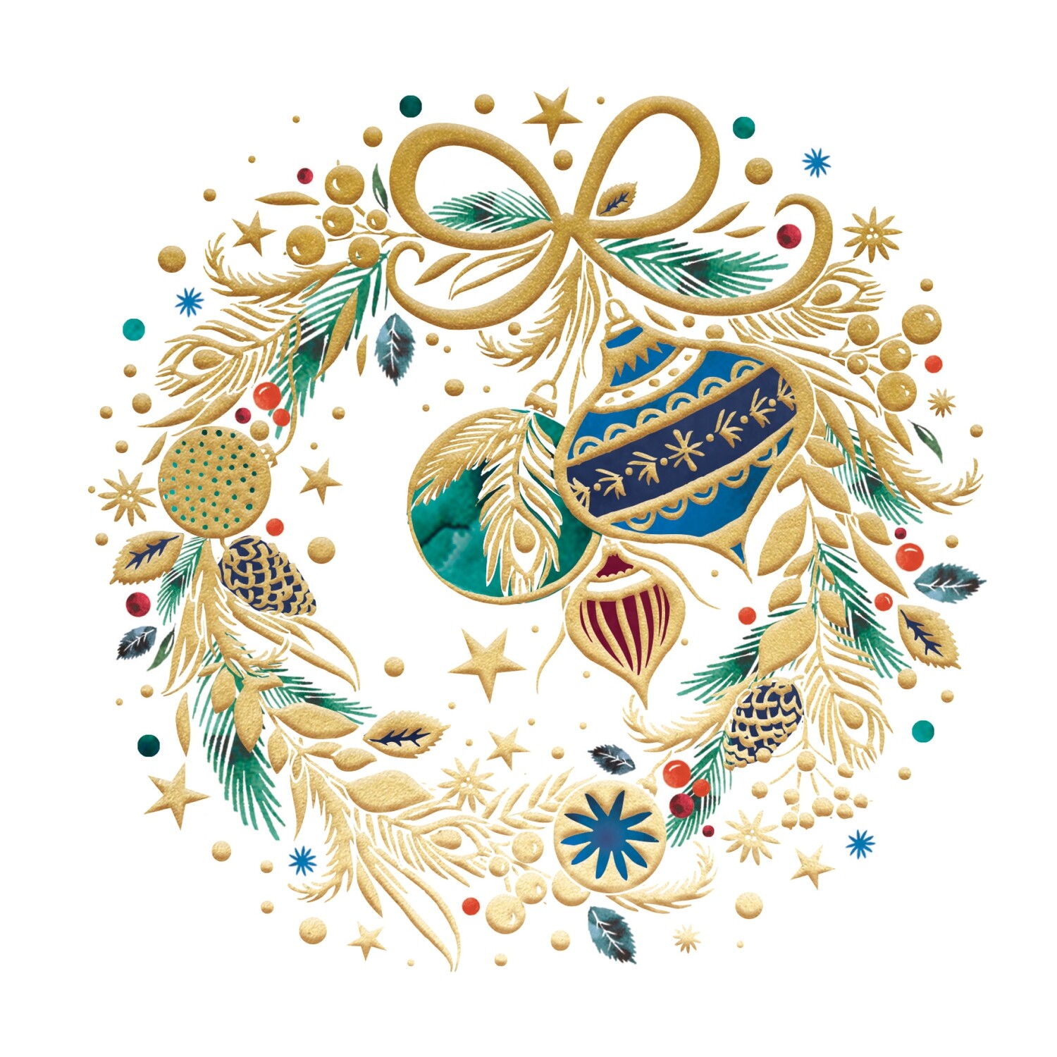 Bauble Wreath