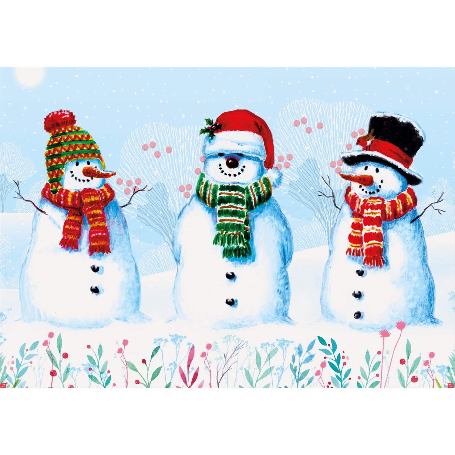 Three Snowmen