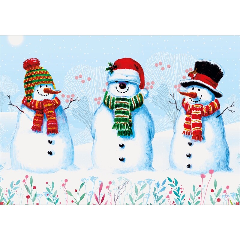 Three Snowmen