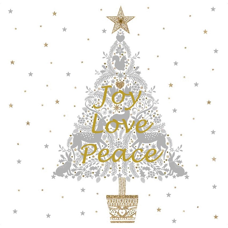 Joy Love Peace Tree