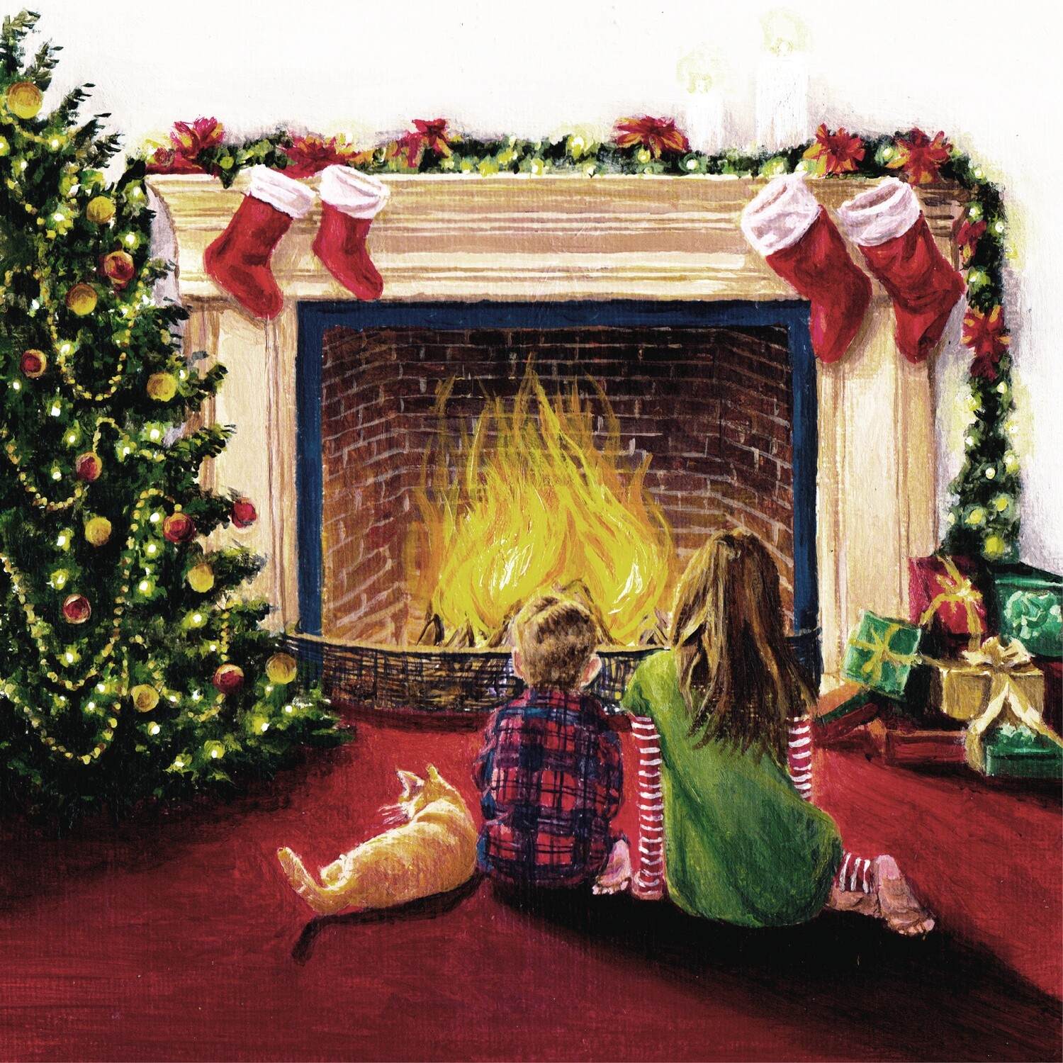 Evening Fireplace