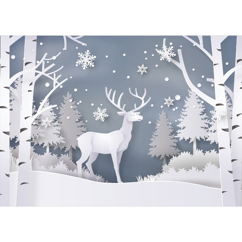 Silhouette Reindeer