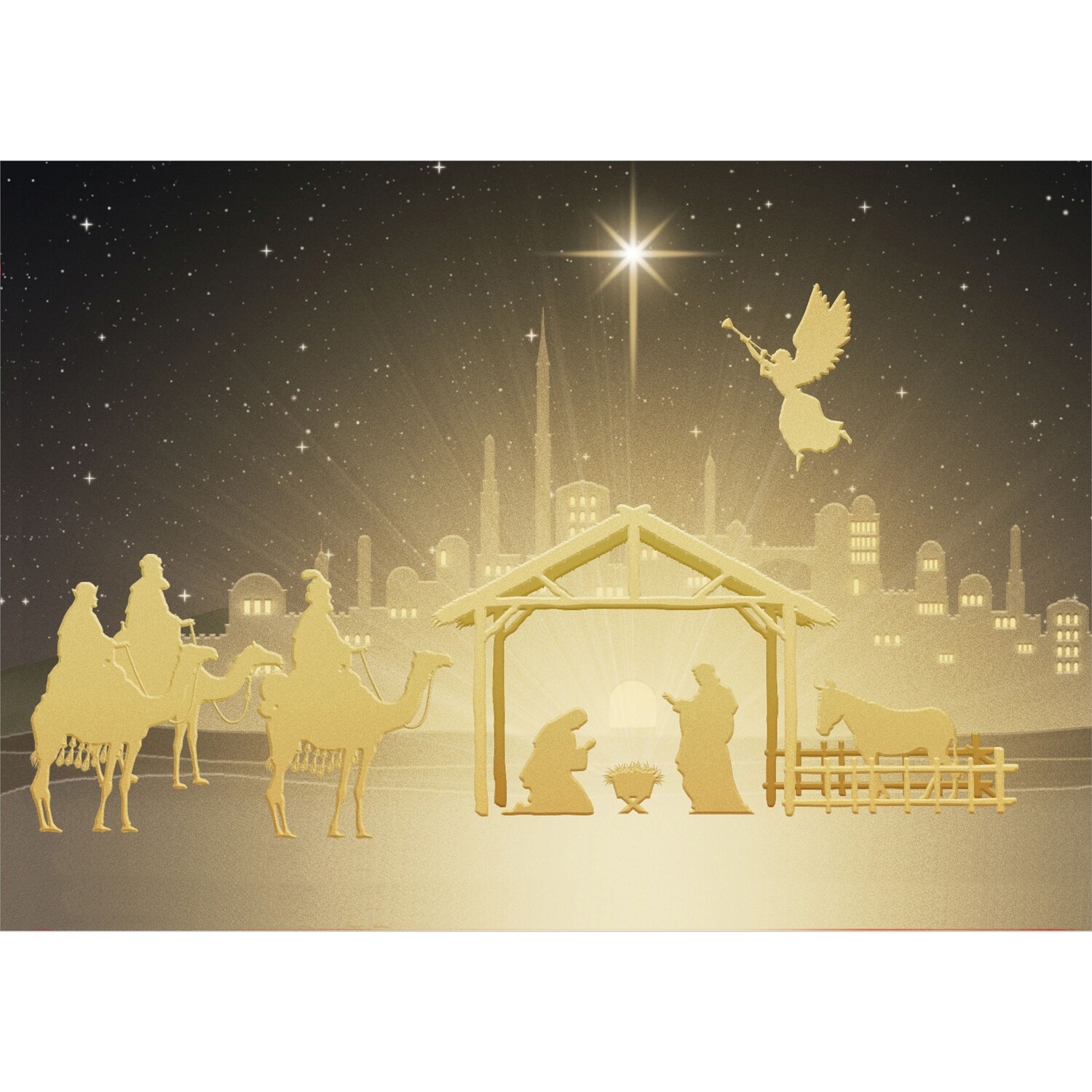 Gold Nativity