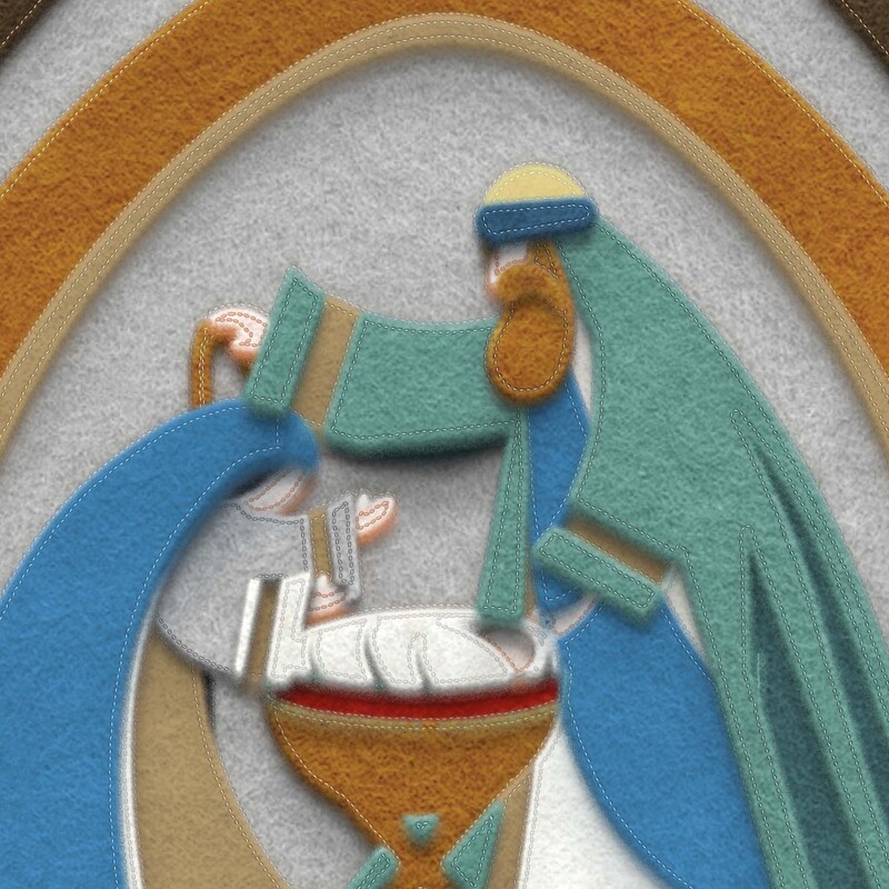 Felt Nativity
