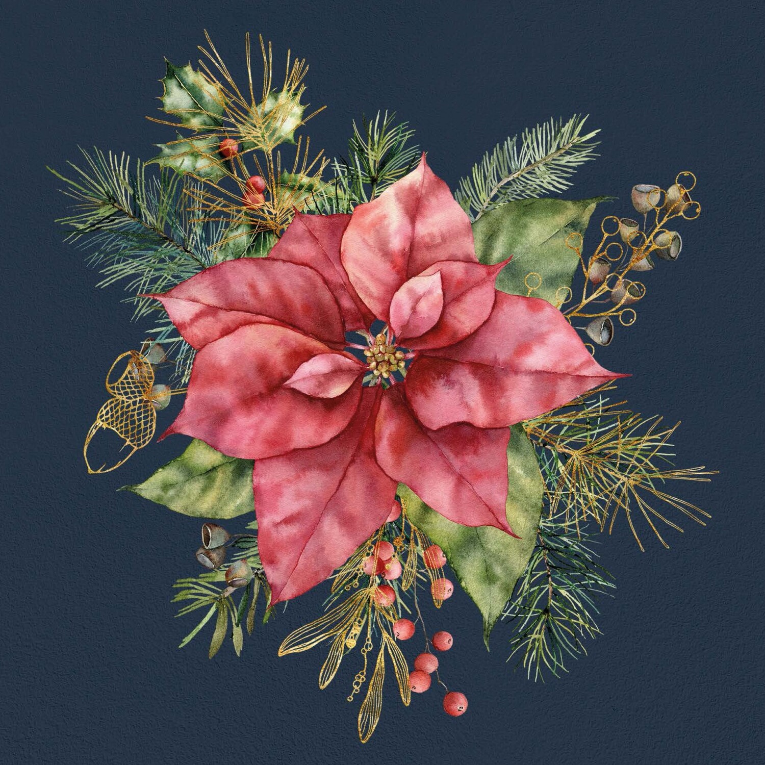 Poinsettia Bouquet
