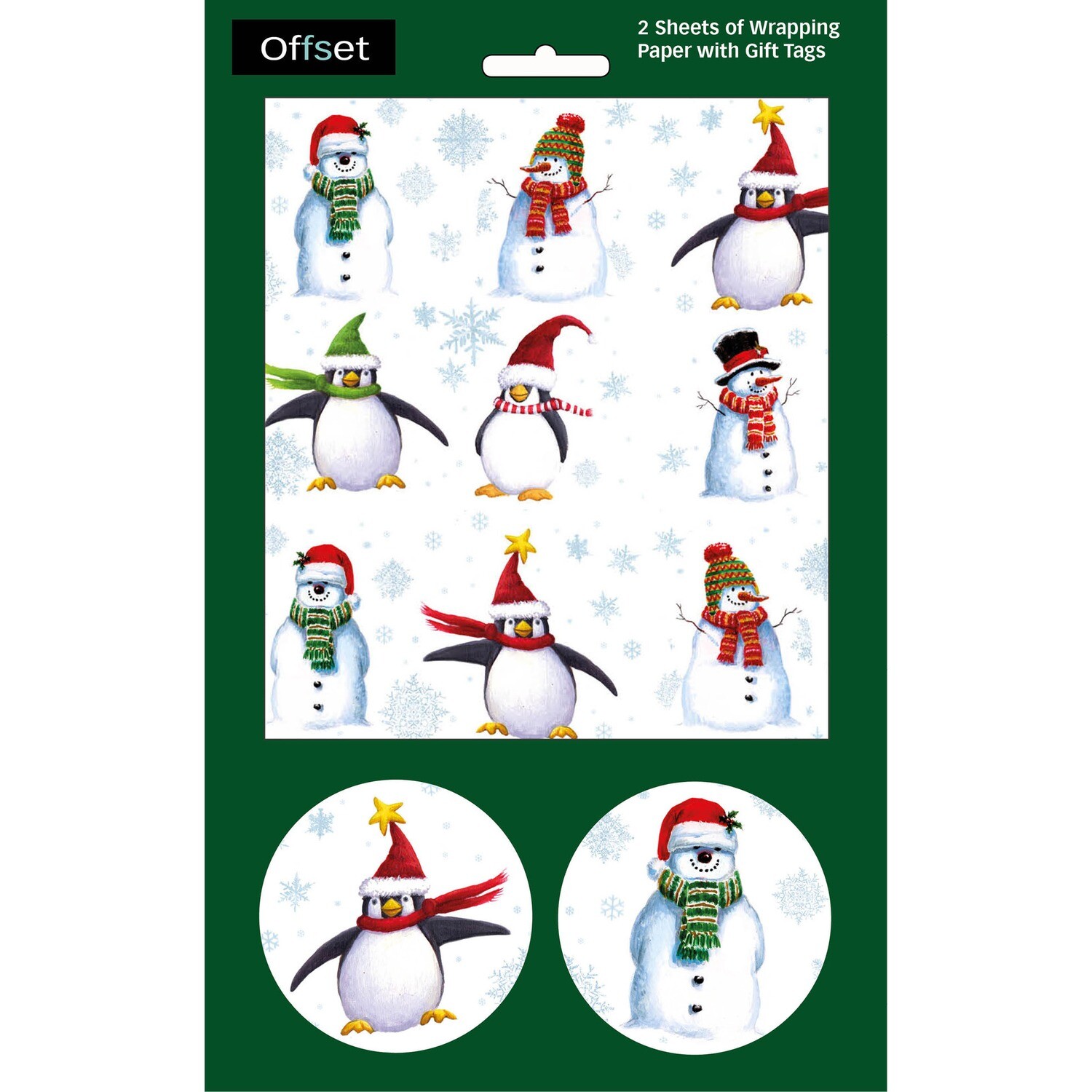 Snowman Gift Wrap