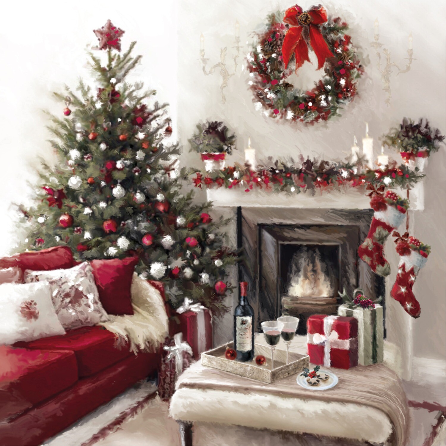 Christmas Fireplace