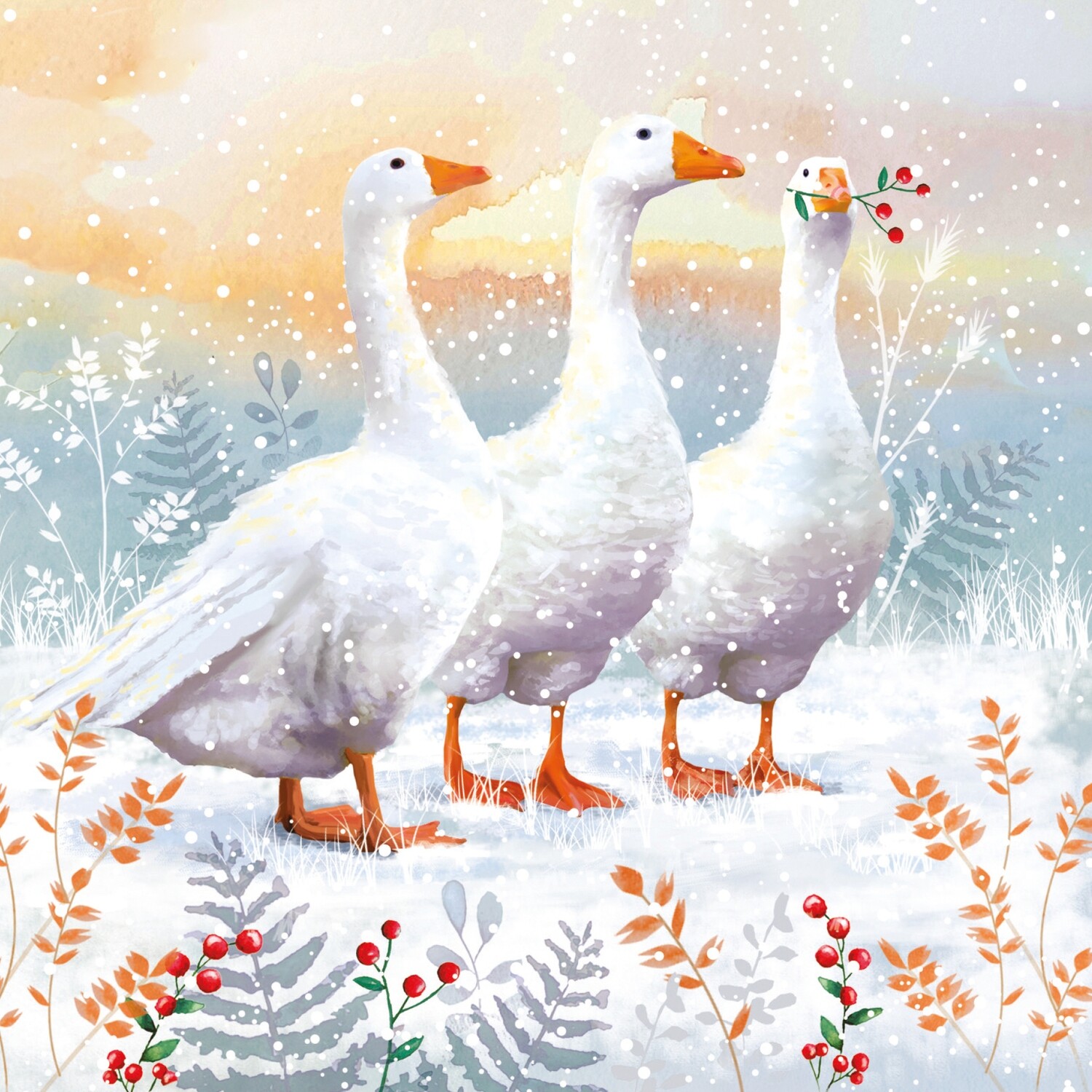 Geese Trio