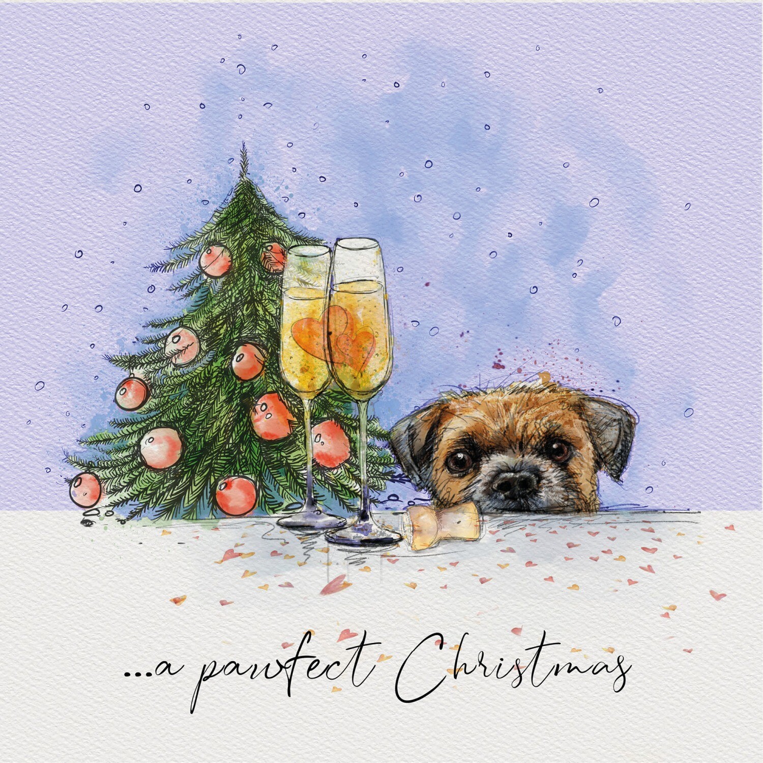 Pawfect Christmas Blue