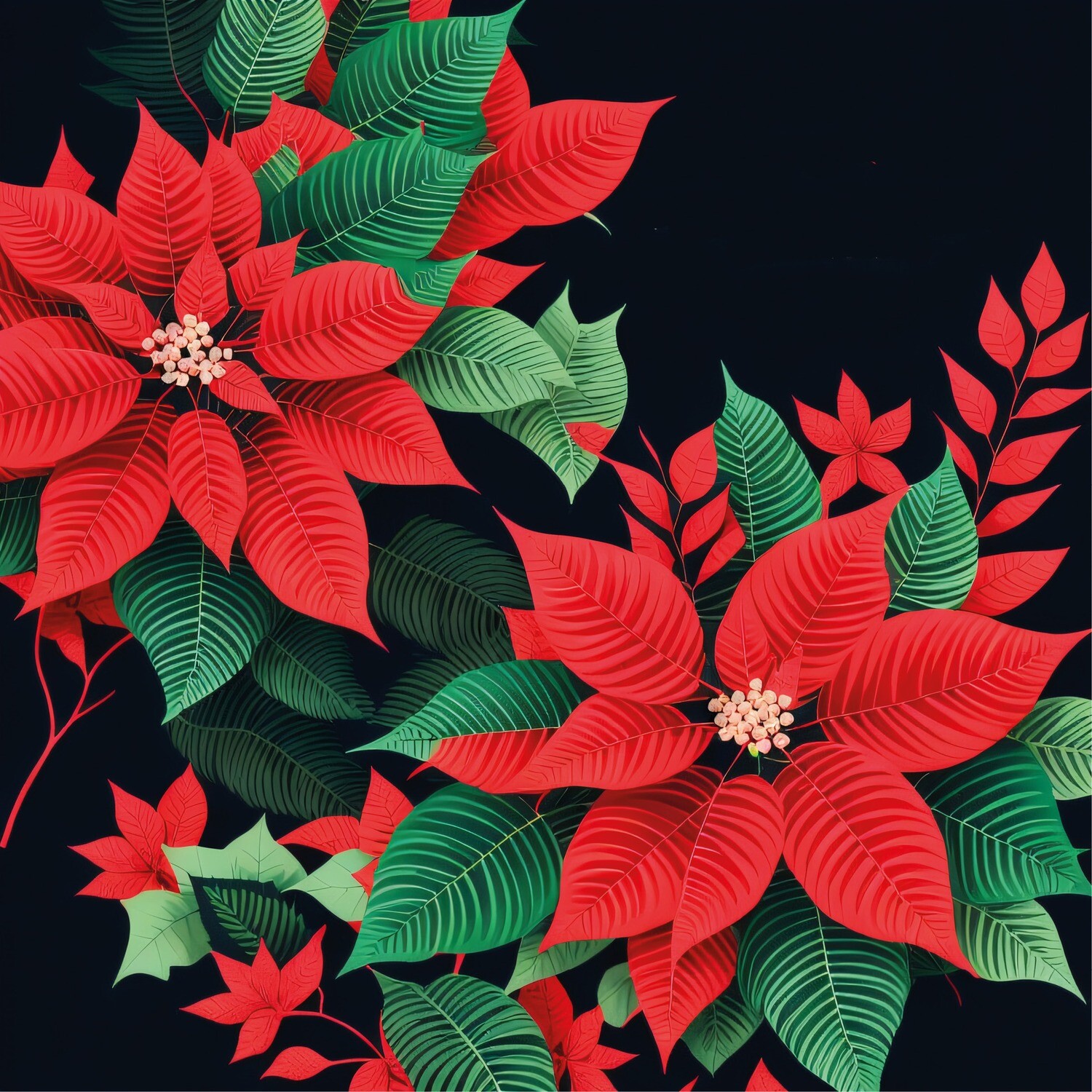 Contemporary Poinsettia