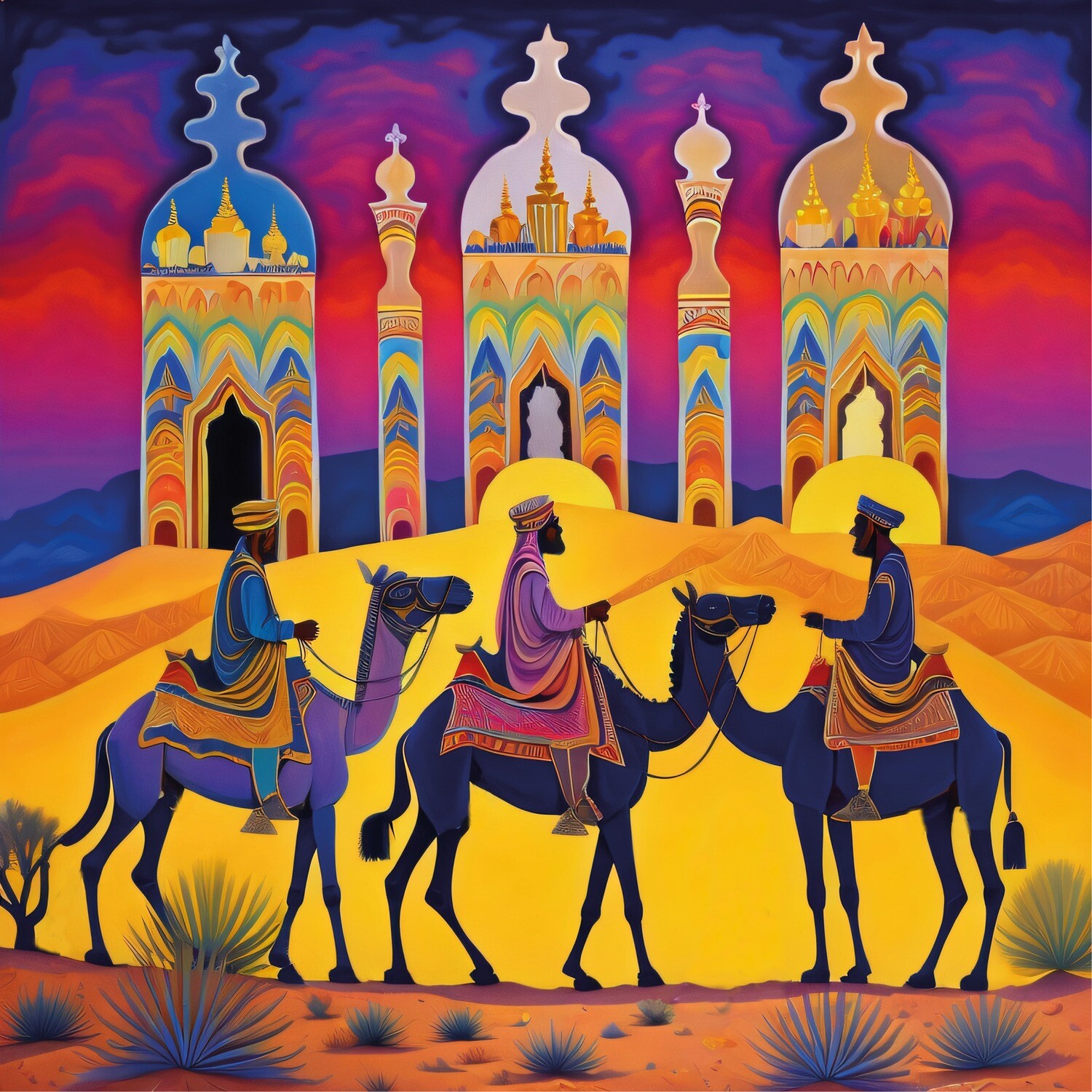 Three Kings Journeying