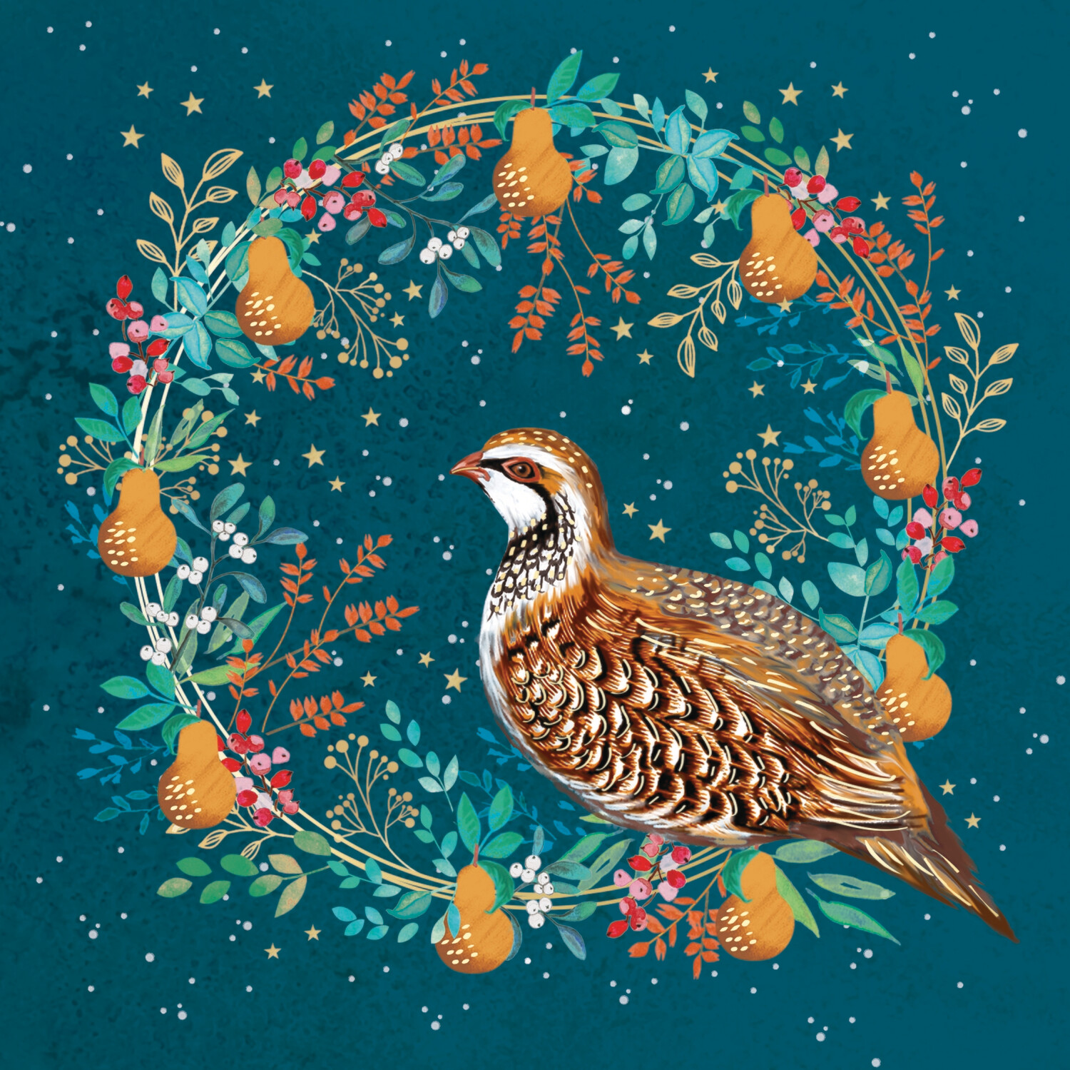 Art Nouveau Partridge