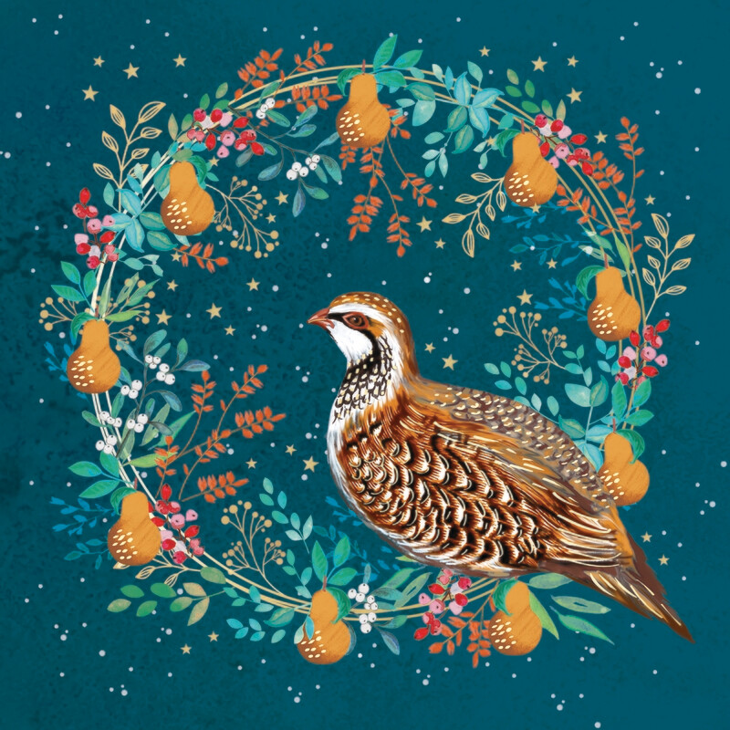 Art Nouveau Partridge