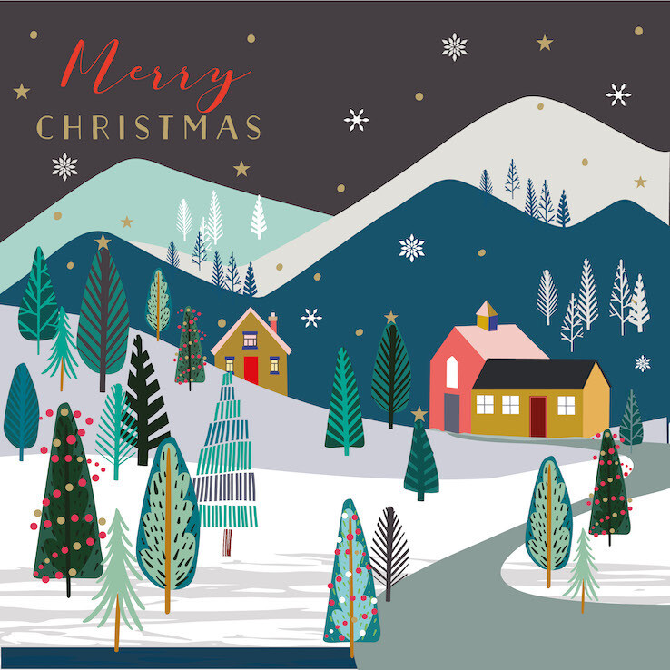 Merry Christmas Alpine Village