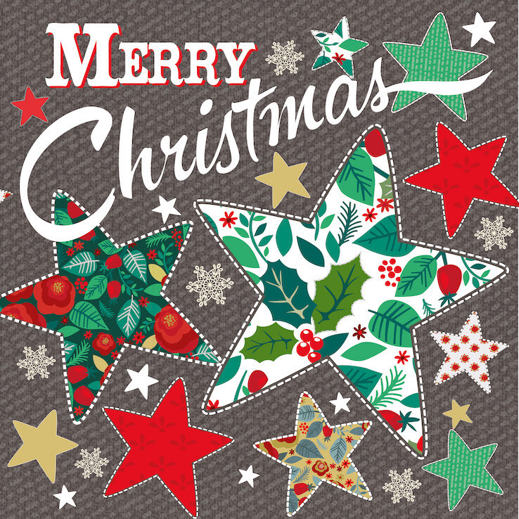 Merry Christmas Stars
