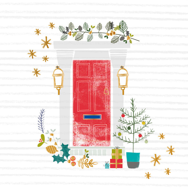halcyon Red Door