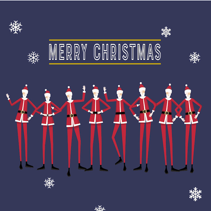 Eight Santa&#39;s