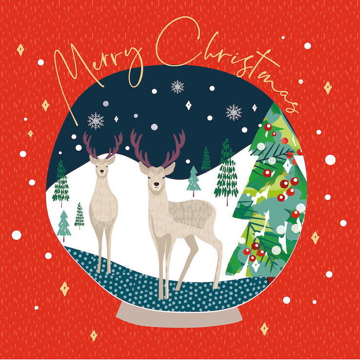 Bright Christmas Reindeer