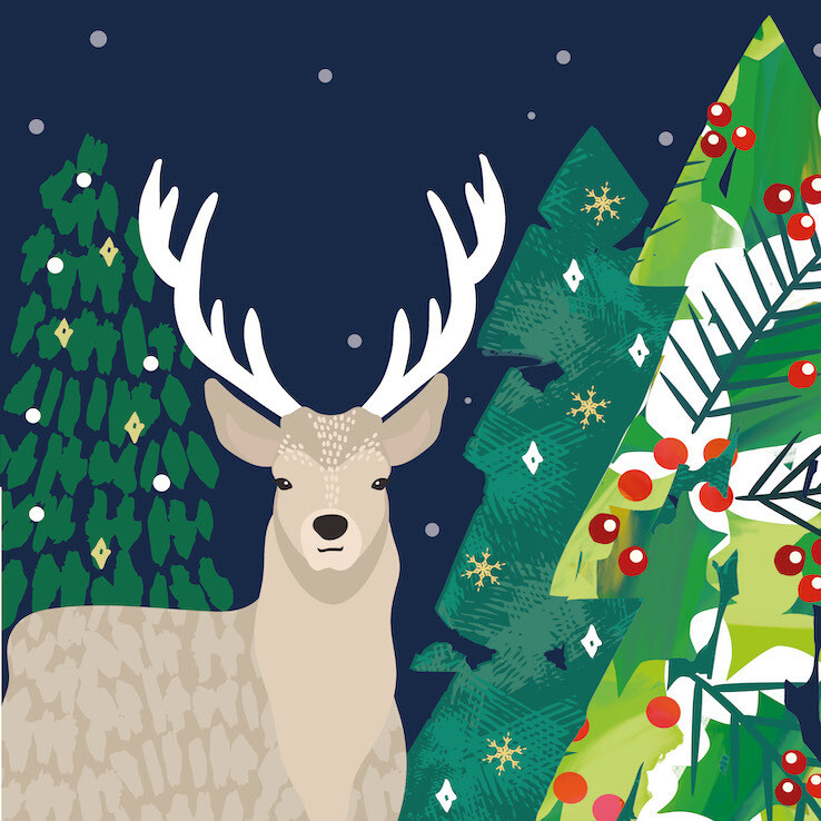 Bright Reindeer