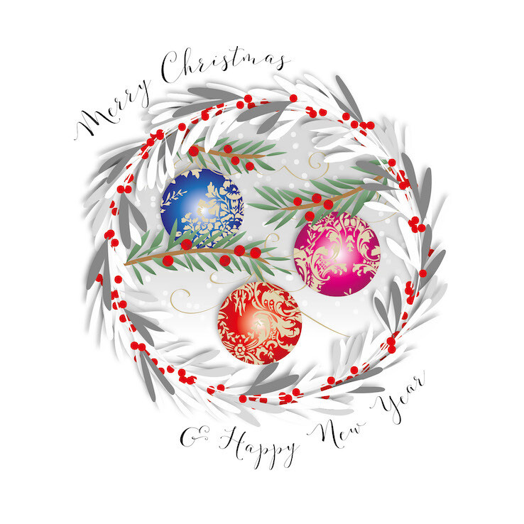 Merry Christmas Baubles