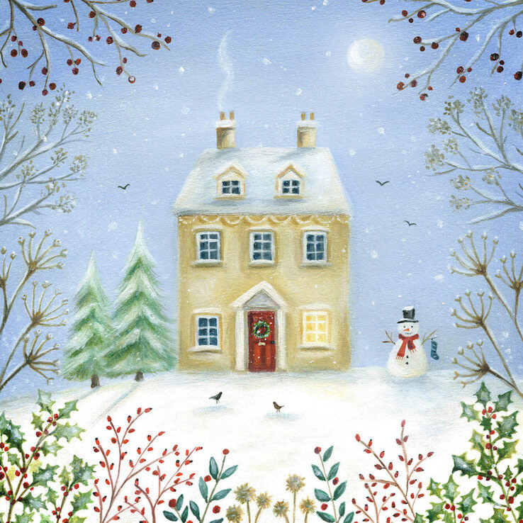 Snowy Cottage