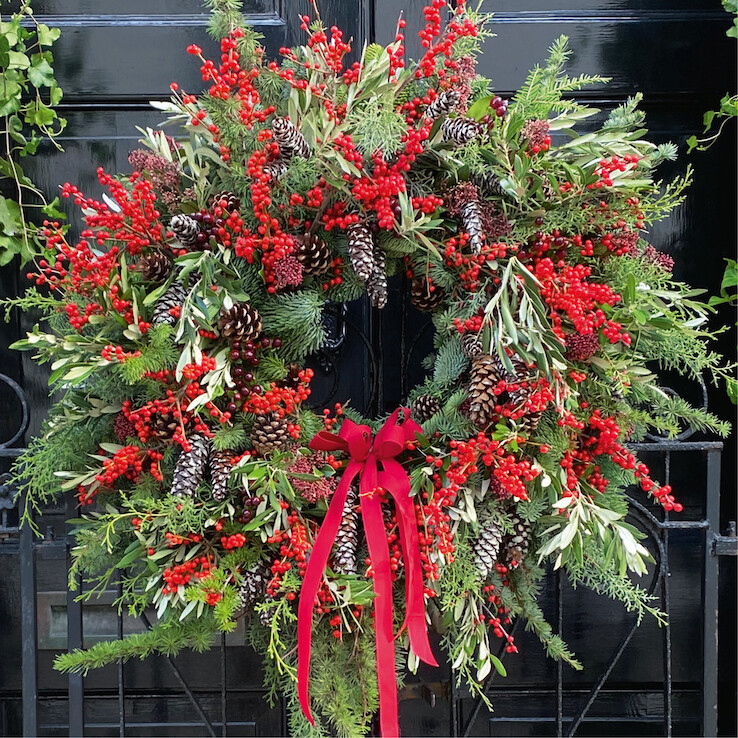 Festive Door Wreath