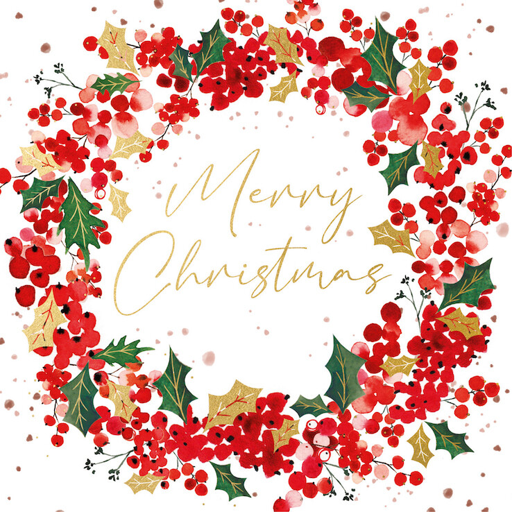 Christmas Berry Wreath