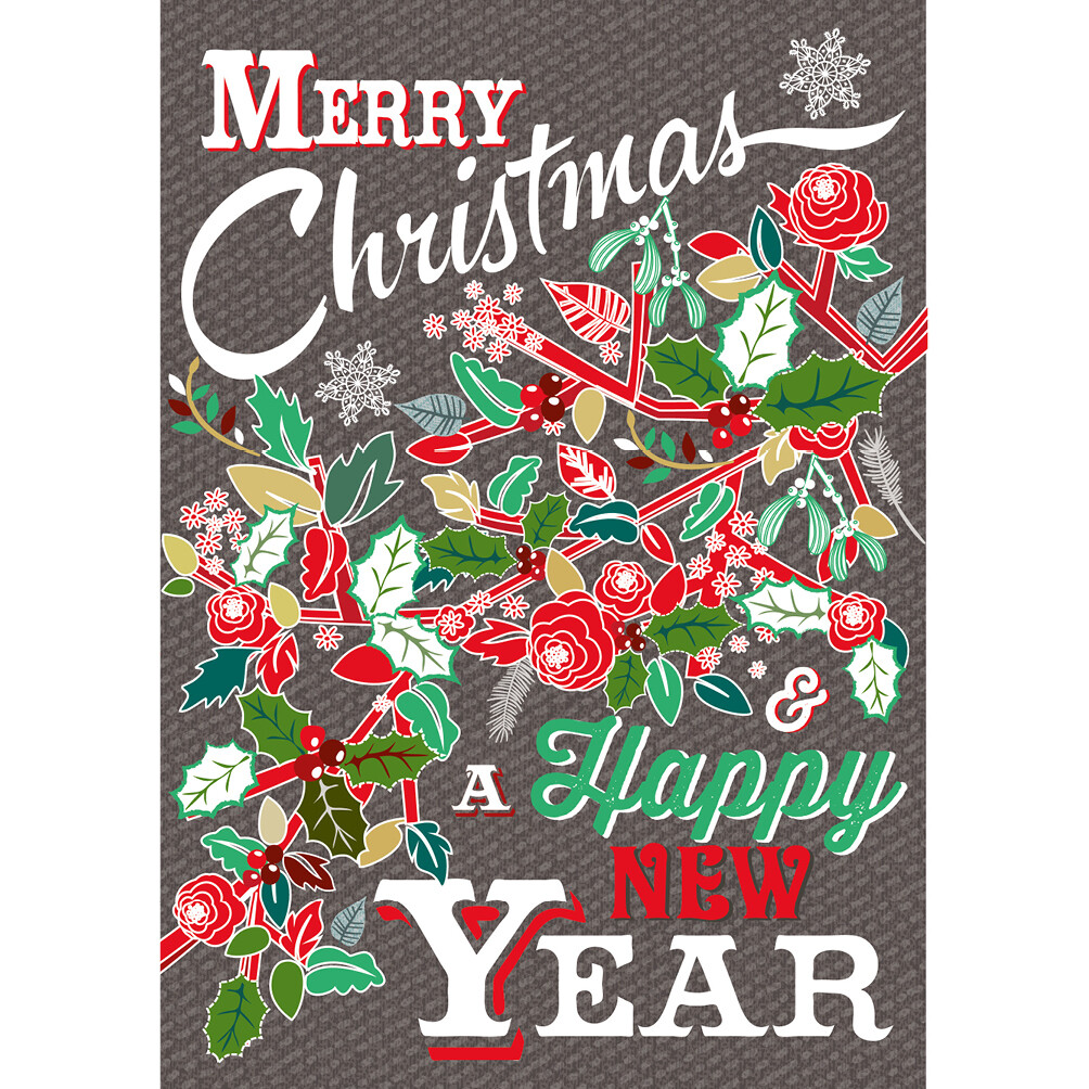 Evergreen Merry Christmas