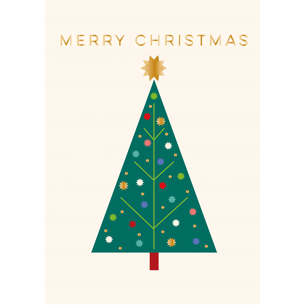 Merry Christmas Iconic Tree