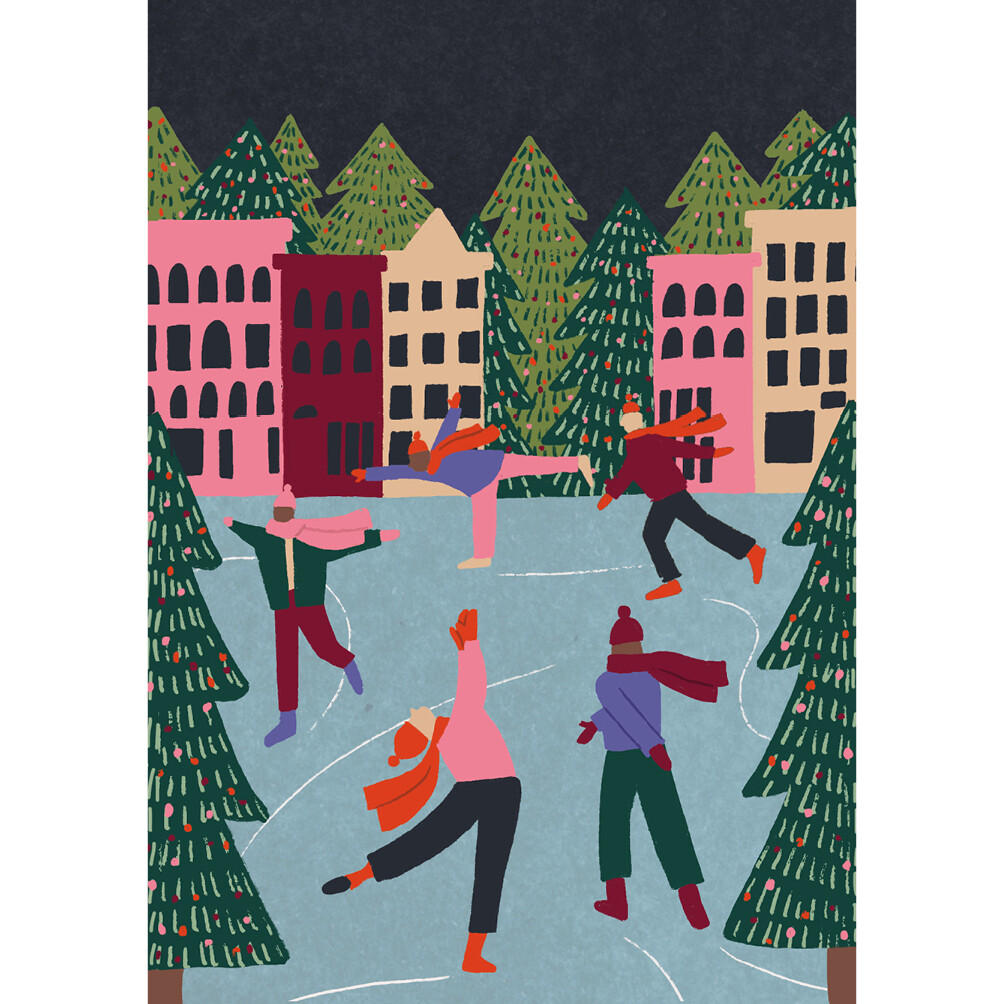 Evening Skaters