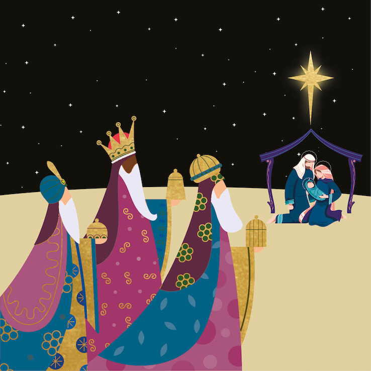 Three Kings Nativity