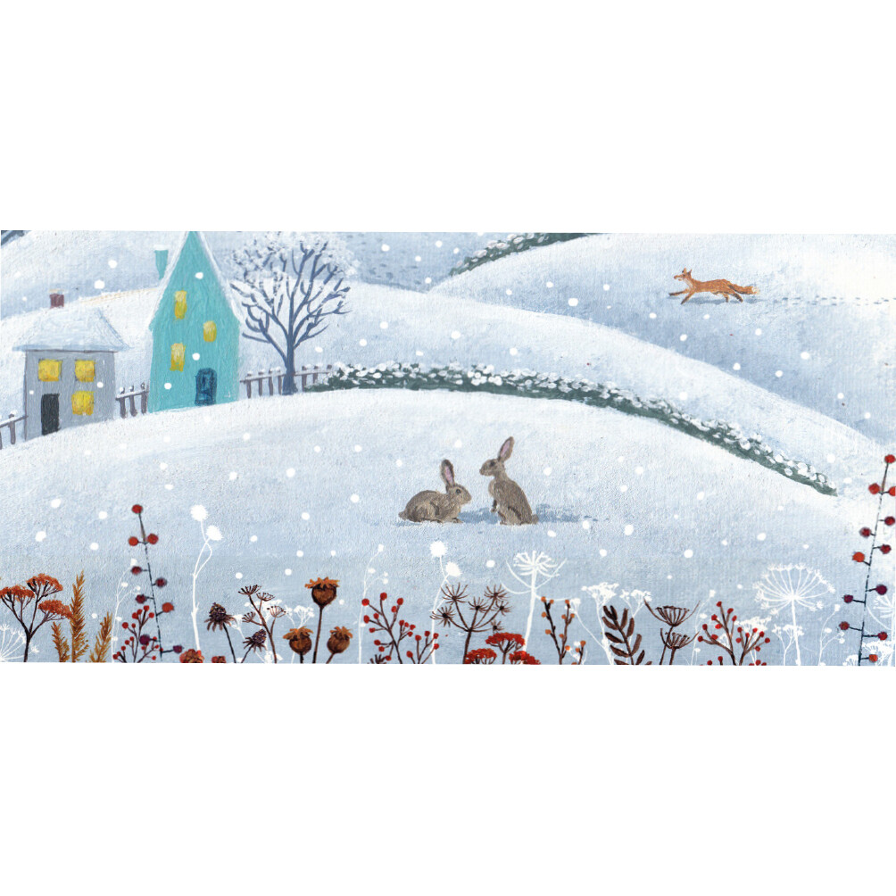 Winter Landscape Money Wallet