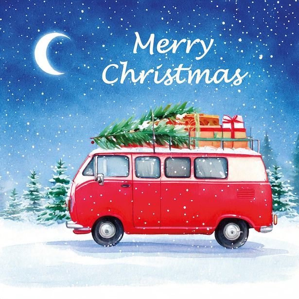 Camper Van Christmas