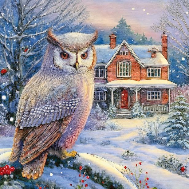 Gingerbread Owl