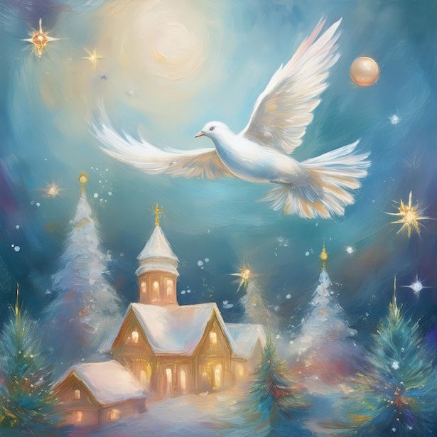 Christmas Eve Dove