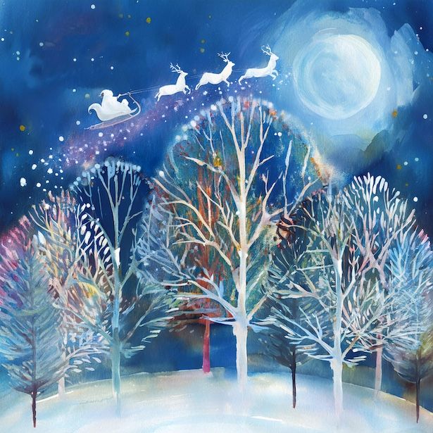 Santa&#39;s Evening Flight