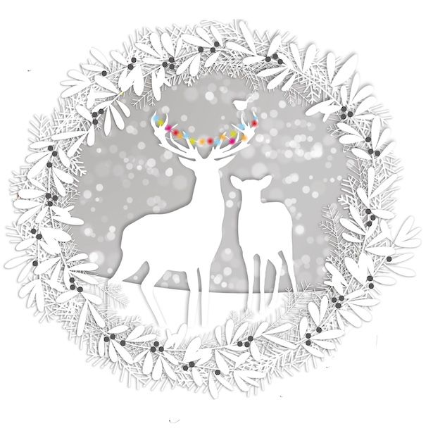 Reindeer Silhouette