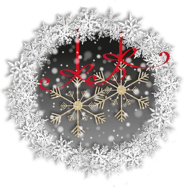 Gold Snowflakes