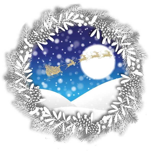 Moon and Sleigh