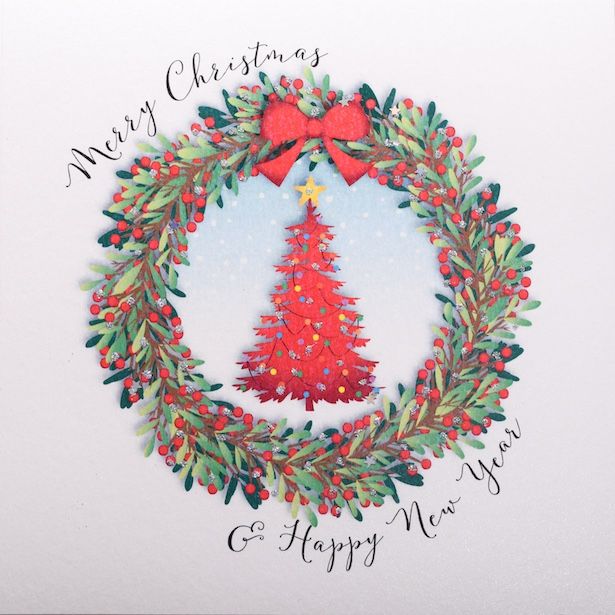 Red Tree Garland