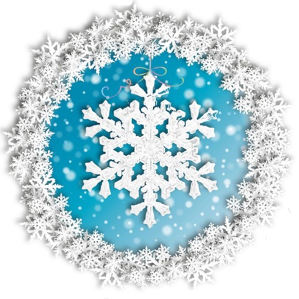 Mint Snowflake